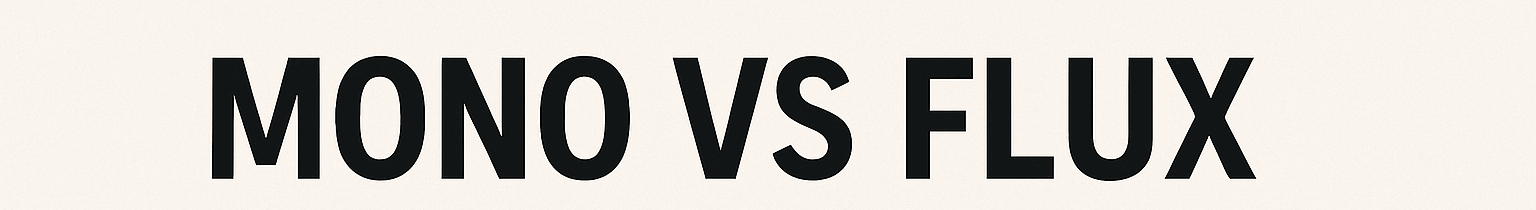 Mono vs Flux: Entendiendo los Publishers Reactivos en Spring